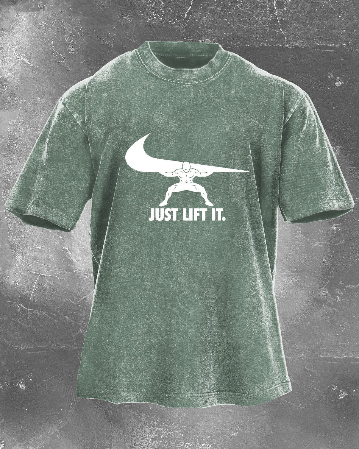 JUST LIFT IT WASHED T - SHIRT - Ironfit