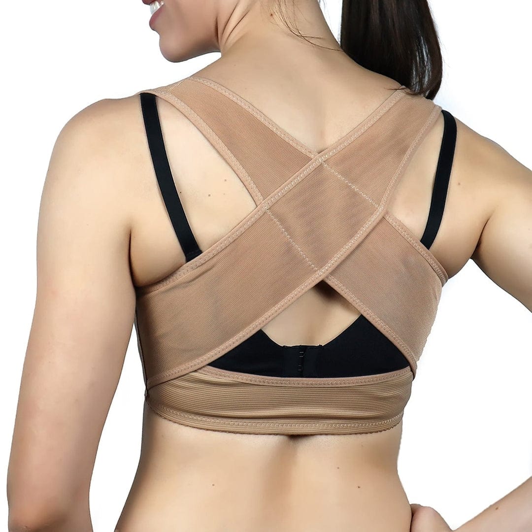 Körpergeschäft korrigierender Gürtel Khaki / 55 - 65cm Korrigierender Gürtel für Haltung