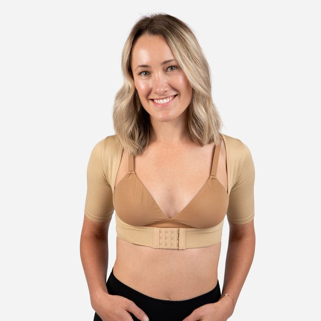 Körpergeschäft Shapewear Beige / Klein Oberarmformer und Haltungstütze