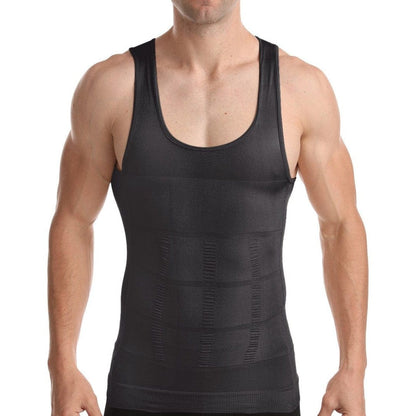 Körpergeschäft Shapewear Grau / M Slimming Body Shaper - Unterhemd für Männer