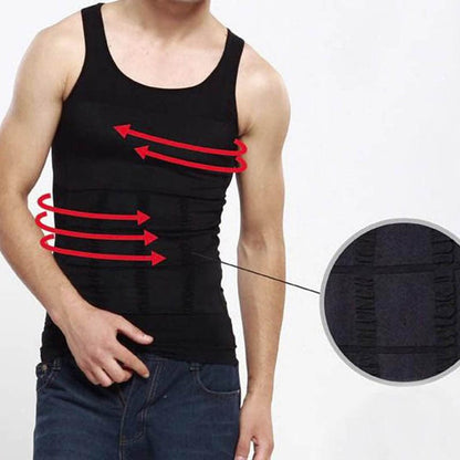 Körpergeschäft Shapewear Slimming Body Shaper - Unterhemd für Männer