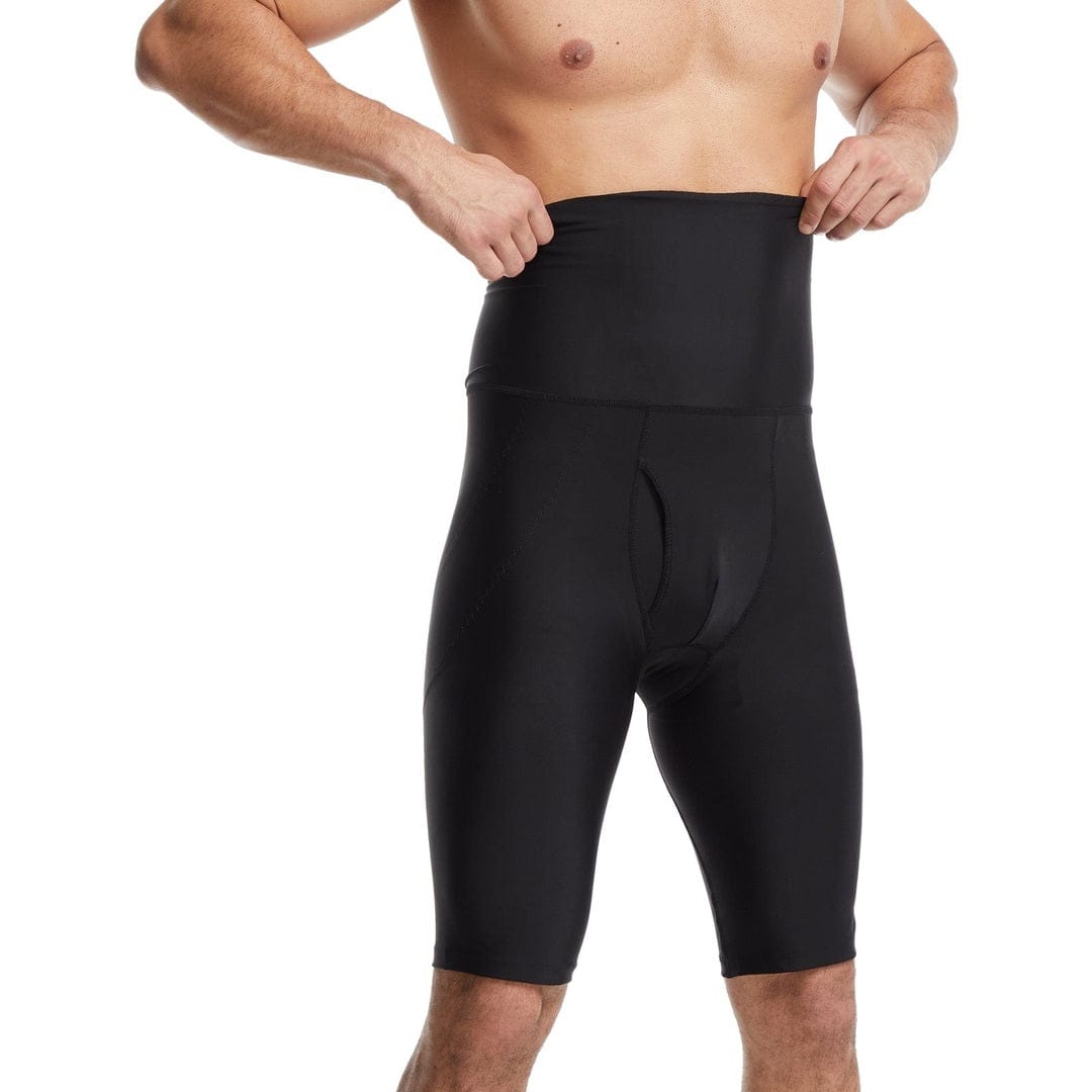 Körpergeschäft Shapewear Schwarz / Medium Gürtel Shorts mit Kompression