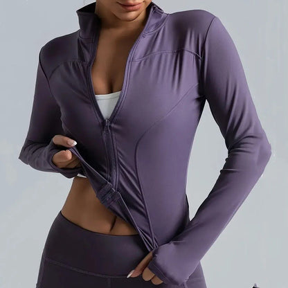 Leichte Jacke mit Reißverschluss für Damen - Ironfit