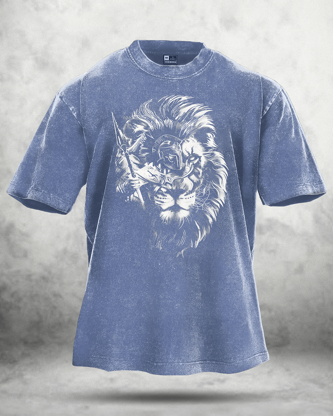 LION SPARTAN WASHED T - SHIRT - Ironfit
