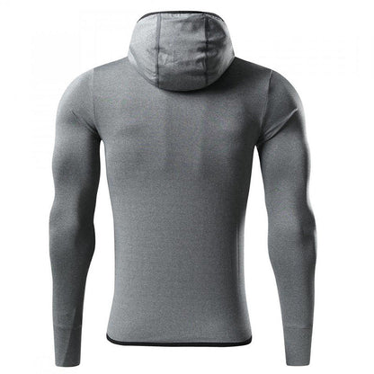 Langarm-Hoodie - Gymfit