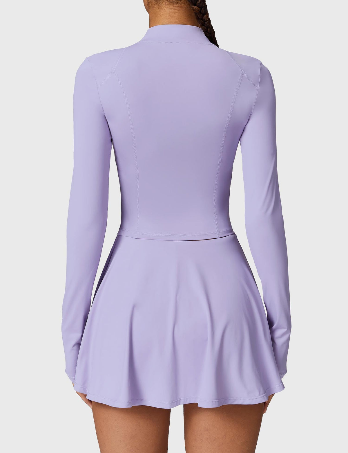 Long Sleeve Tennis Skirt Sets - Ironfit