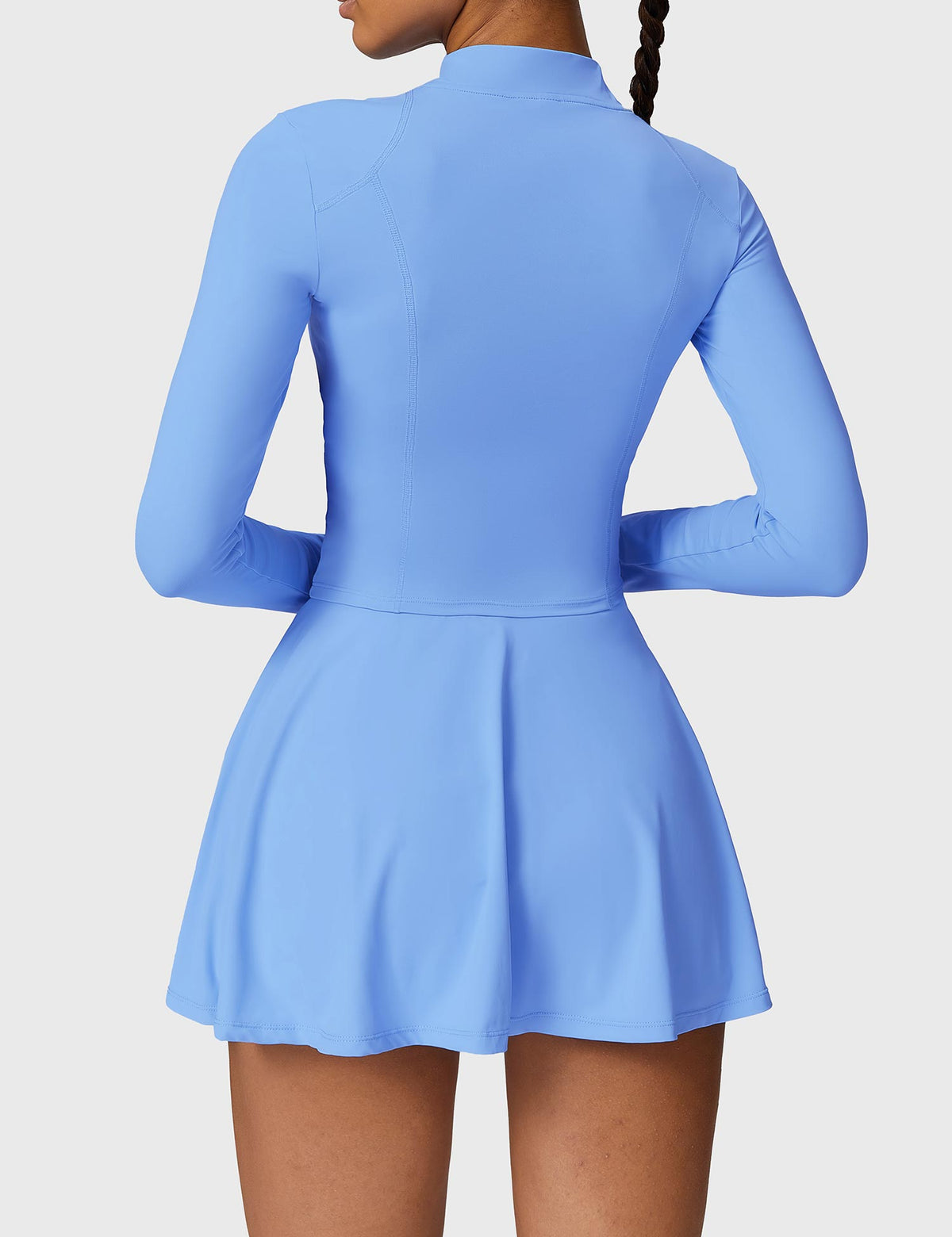 Long Sleeve Tennis Skirt Sets - Ironfit