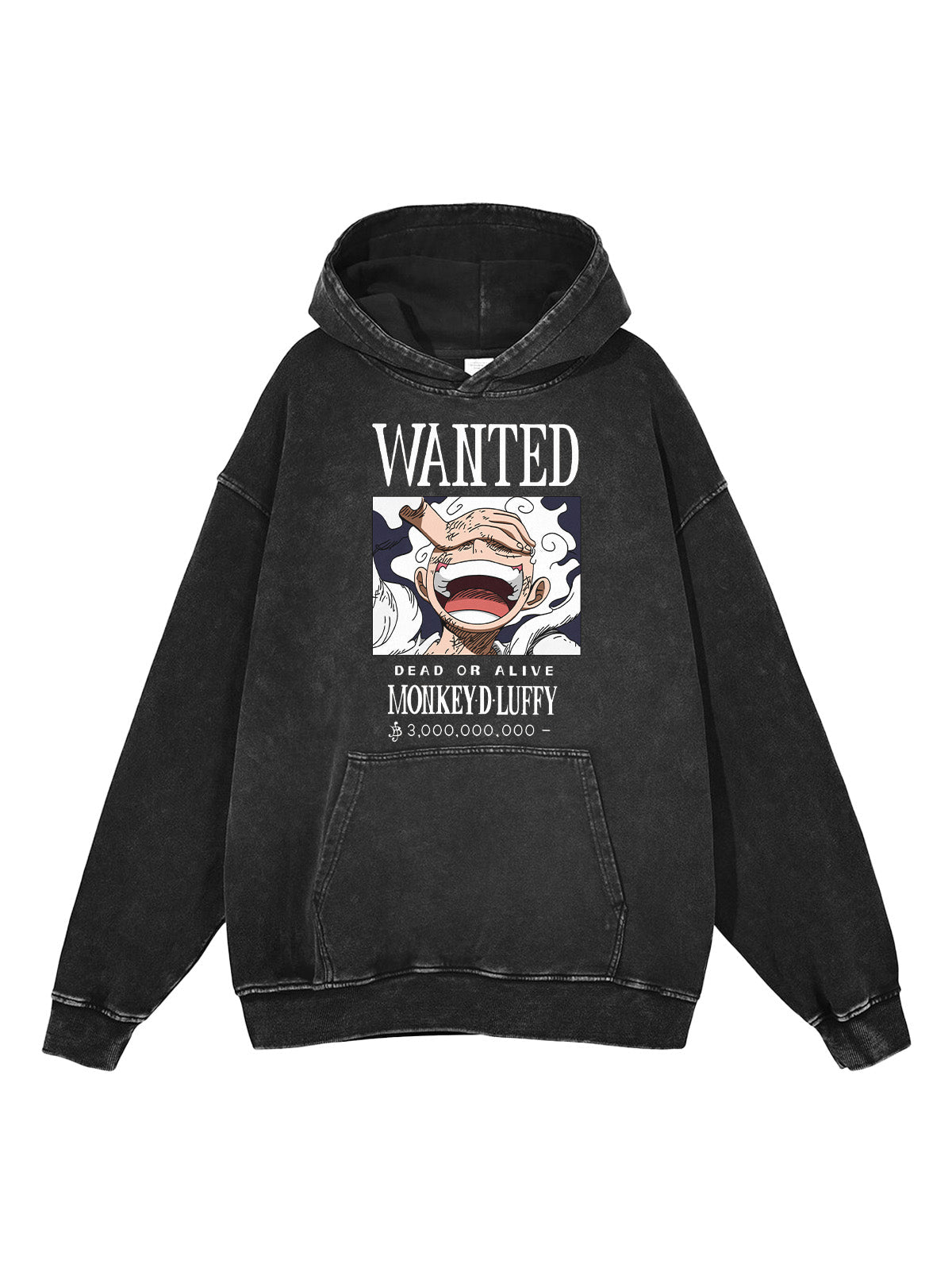 LUFFY GEAR 5 POSTER VINTAGE HOODIE - Ironfit