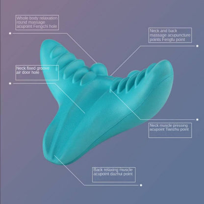 Massagekopfform für effektive Nackenentlastung und bessere Haltung - Gymfit