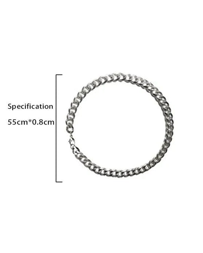 Mode Edelstahl Halskette - Ironfit
