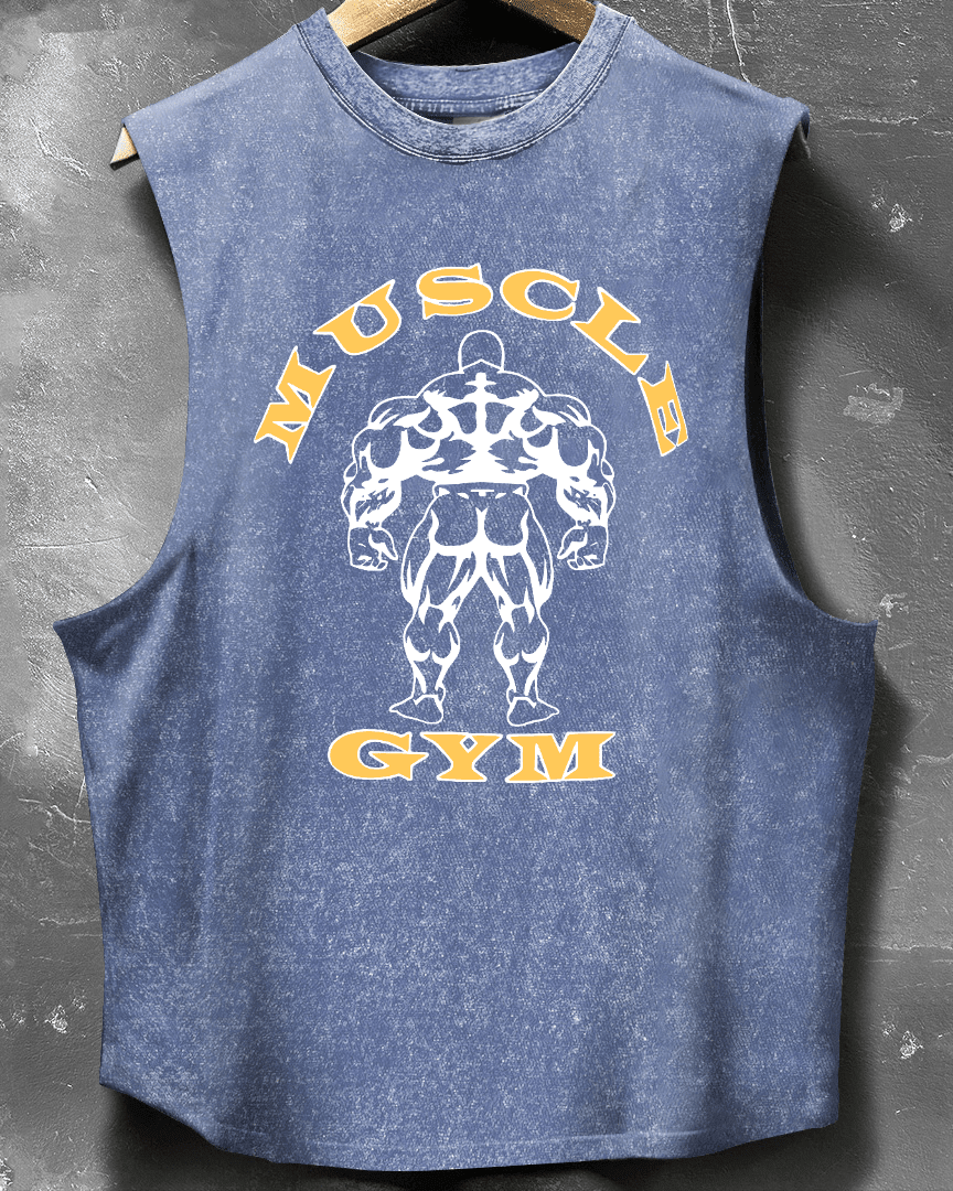 MUSCLE GYM SLEEVELESS TANK - Ironfit