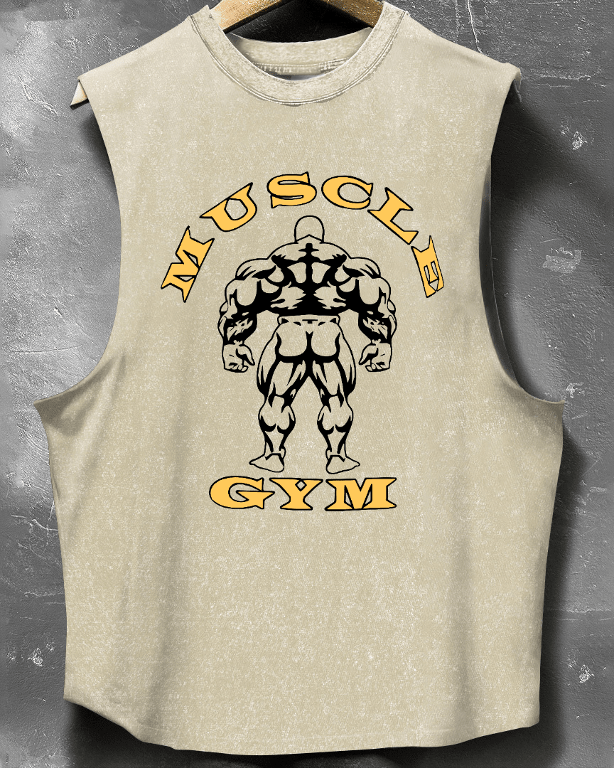 MUSCLE GYM SLEEVELESS TANK - Ironfit