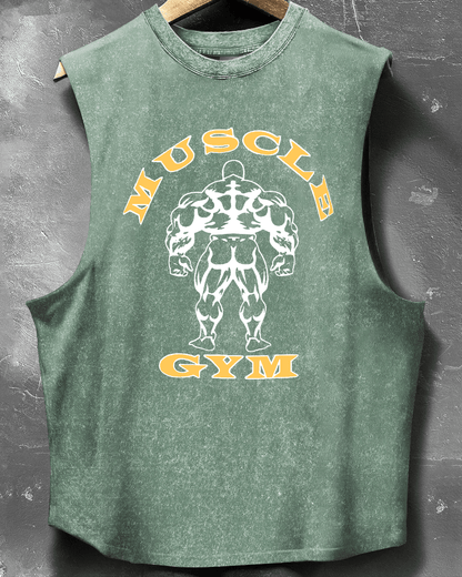 MUSCLE GYM SLEEVELESS TANK - Ironfit