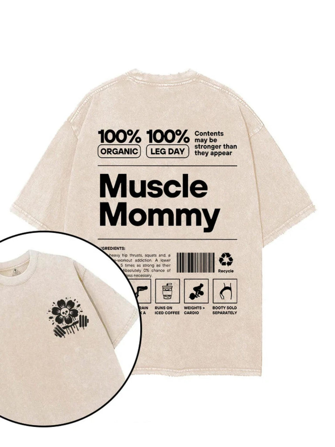MUSCLE MOMMY GYM T - SHIRT - Ironfit