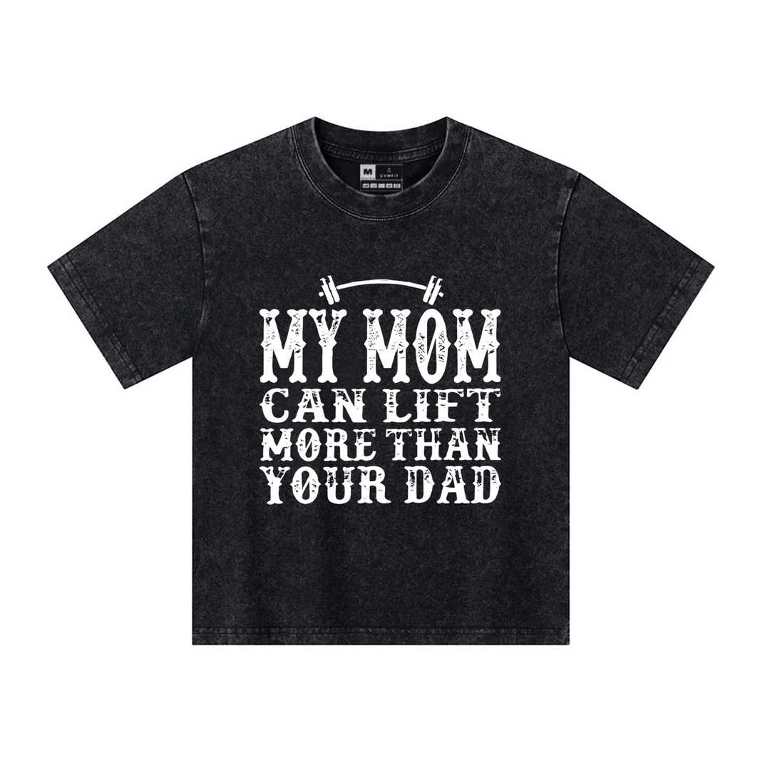 My Mom Can Lift Kinder T-shirt