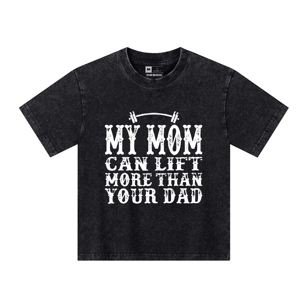 My Mom Can Lift Kinder T-shirt - Ironfit