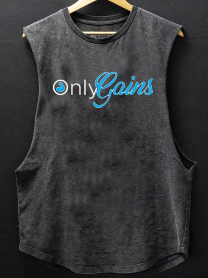 Only Gains Washed Tank - Ironfit