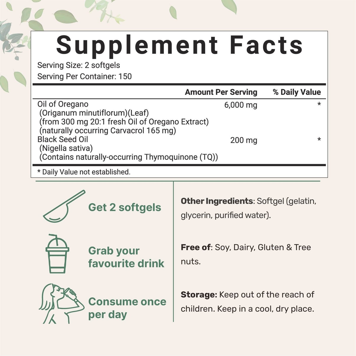 Oregano Seed Oil - Ironfit