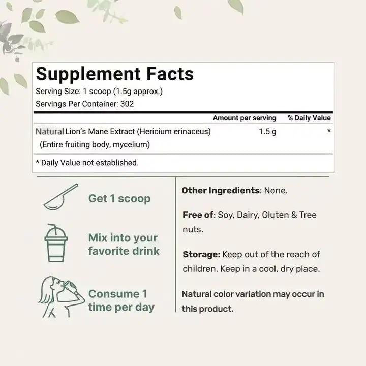 Bio-Löwenmähne - Gymfit