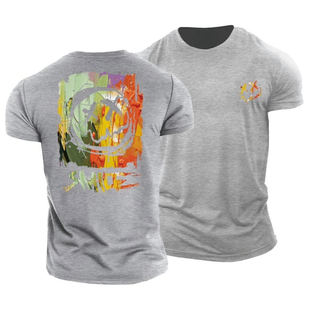 Painting X Smiley T-Shirt - Ironfit
