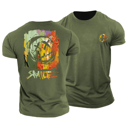 Painting X Smiley T-Shirt - Ironfit