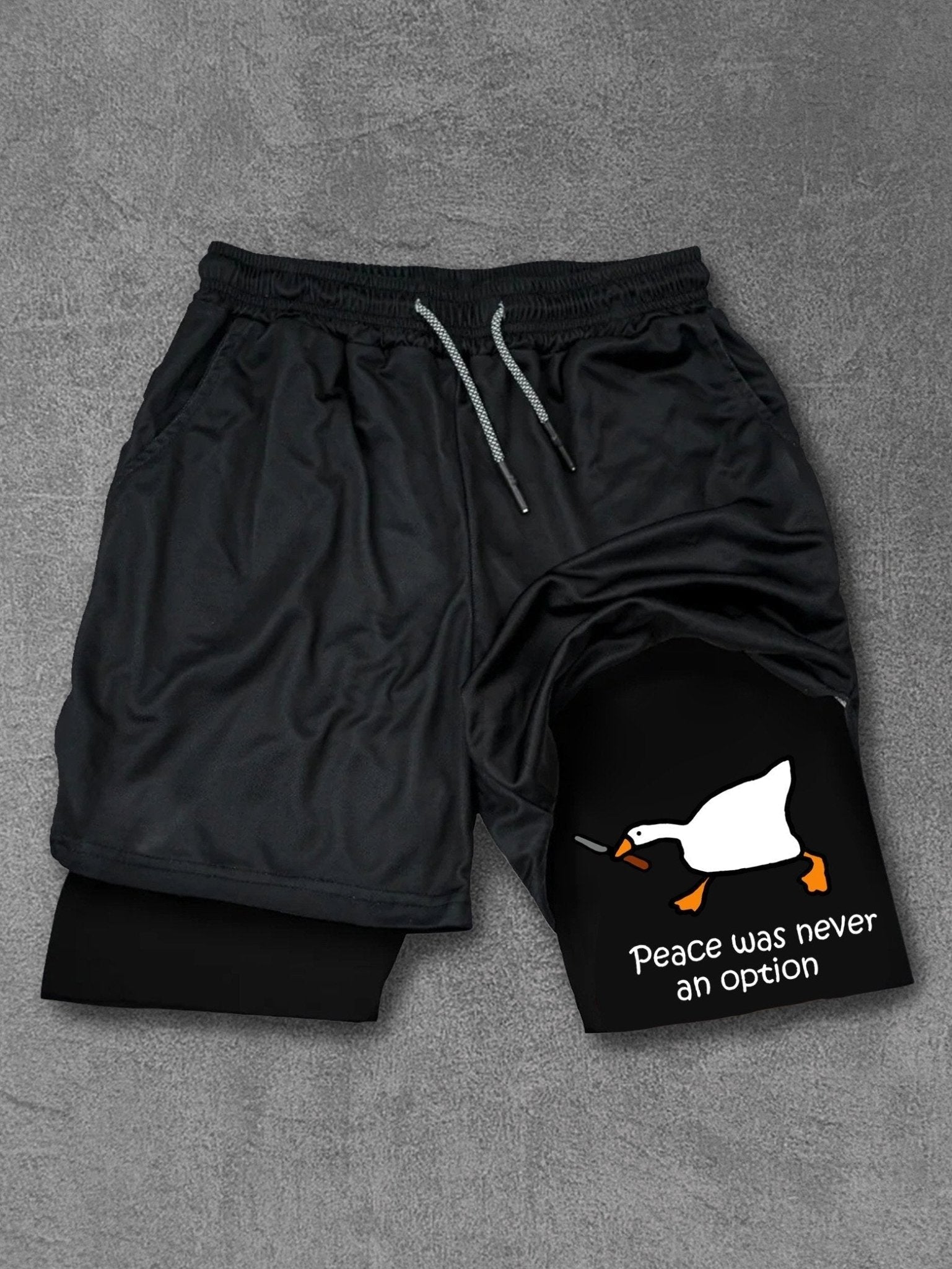 Peace was never an option Performance Shorts - Ironfit