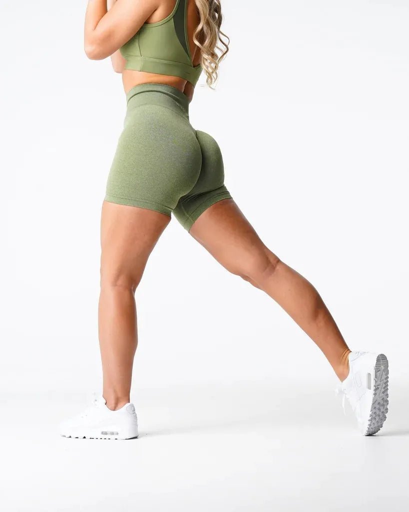 Peach Seamless Shorts - Ironfit