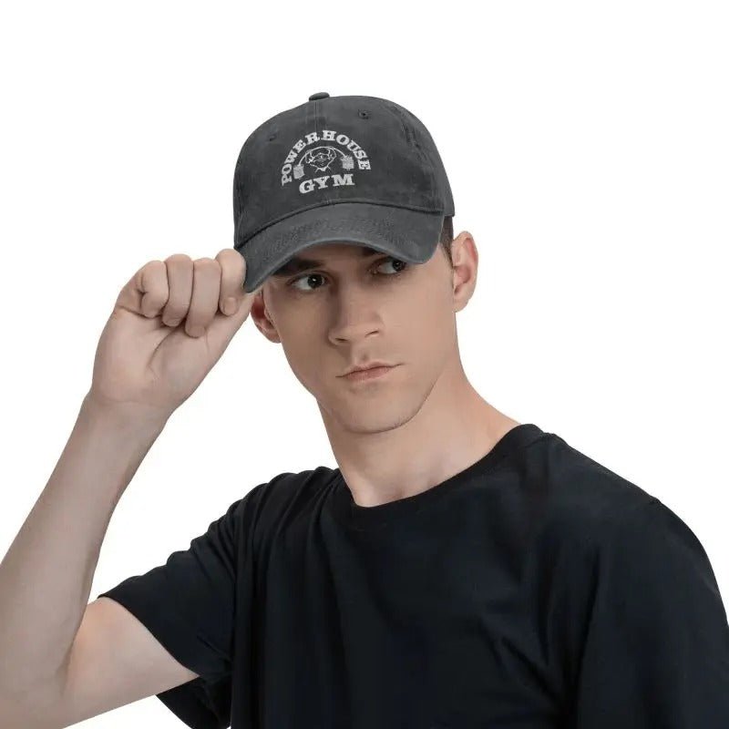 Powerhouse Classic Cotton Cap - Verstellbar - Gymfit