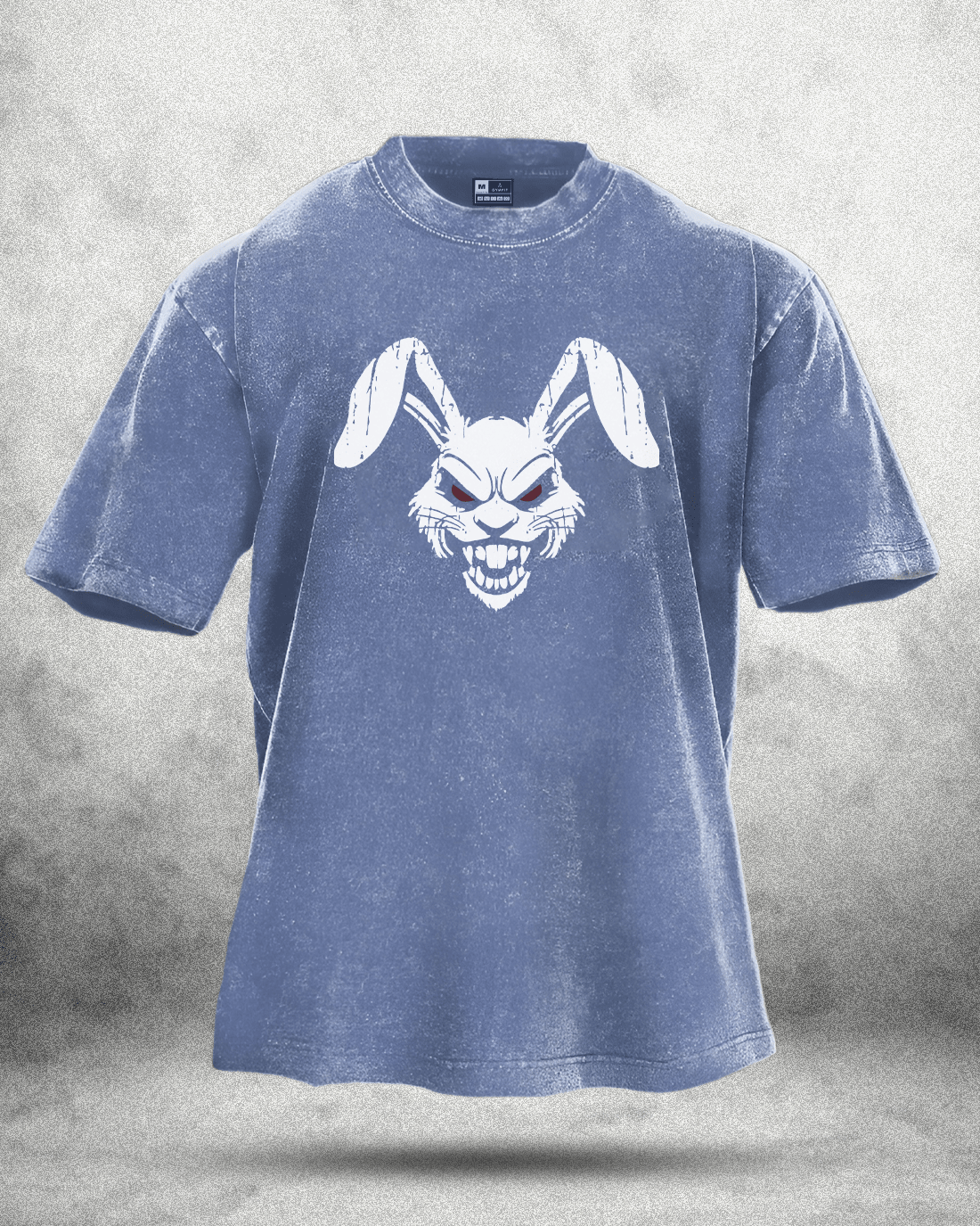 RABBIT RED EYE WASHED T - SHIRT - Ironfit