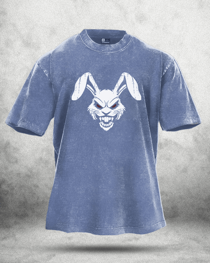 RABBIT RED EYE WASHED T - SHIRT - Ironfit