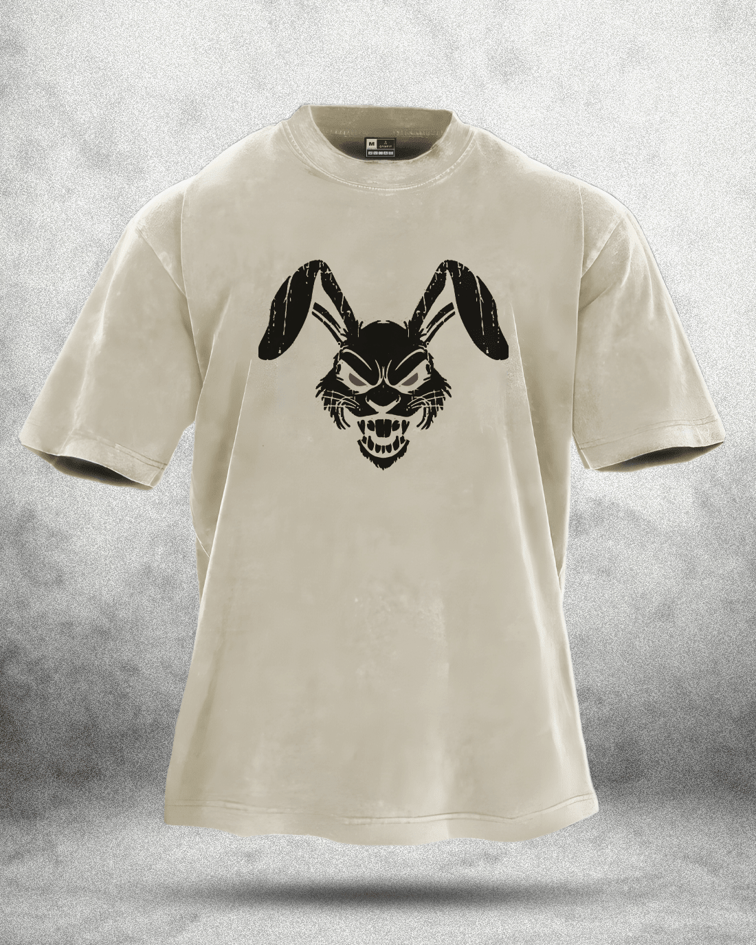 RABBIT RED EYE WASHED T - SHIRT - Ironfit