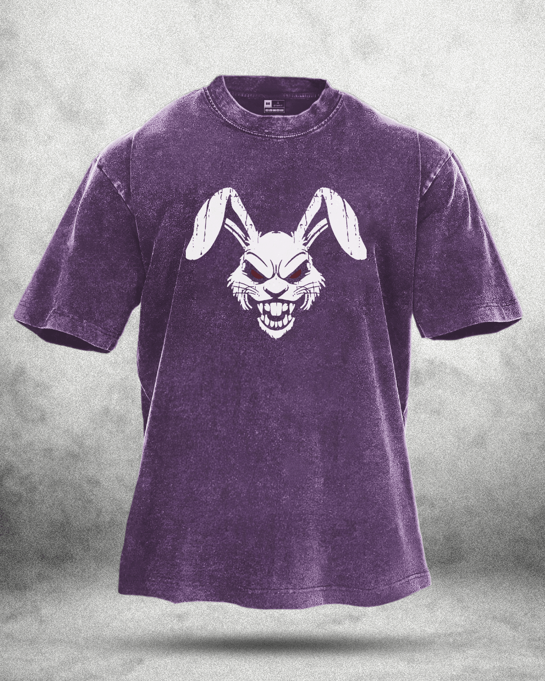 RABBIT RED EYE WASHED T - SHIRT - Ironfit