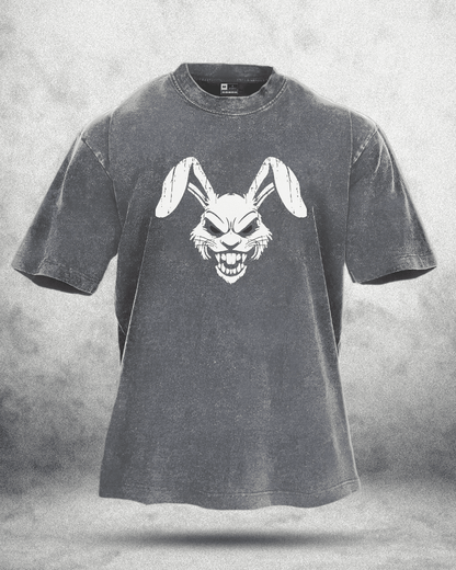 RABBIT RED EYE WASHED T - SHIRT - Ironfit