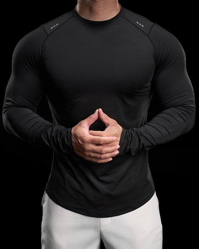 Reflective Performance Long Sleeve Shirt - Ironfit