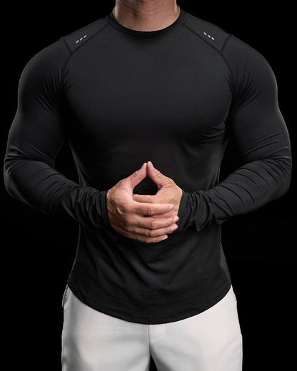 Reflective Performance Long Sleeve Shirt - Ironfit
