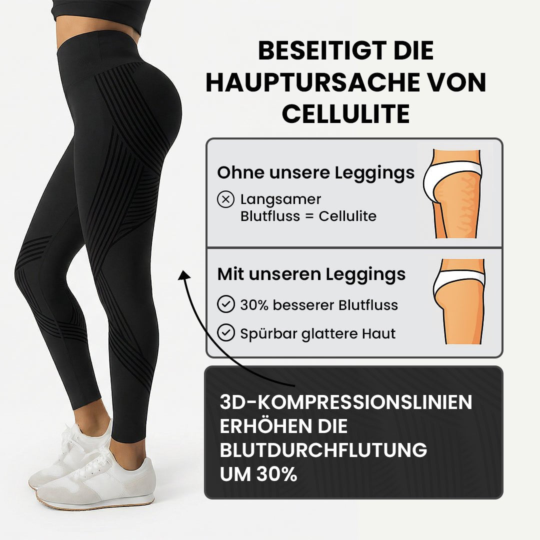 Seamless Anti Cellulite Leggings - Ironfit
