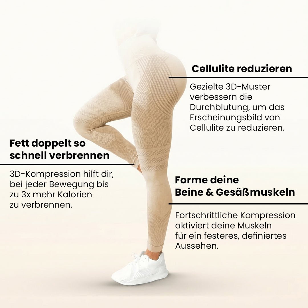 Seamless Anti Cellulite Leggings - Ironfit
