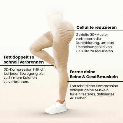 Seamless Anti Cellulite Leggings - Ironfit