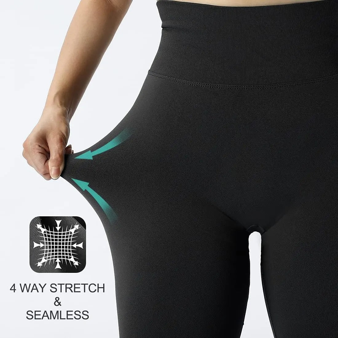 Seamless Leggings – hoher Bund und formende Passform - Ironfit