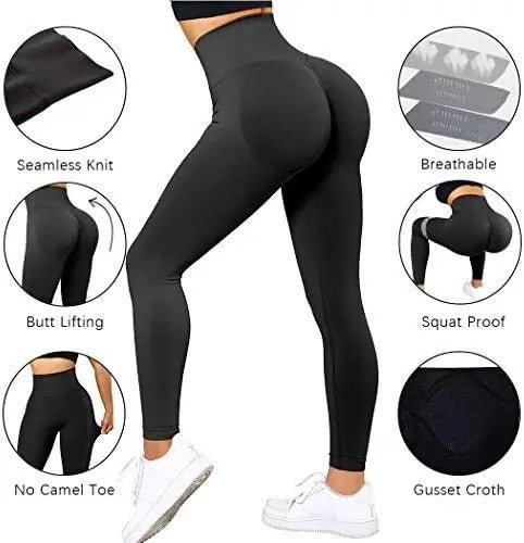 Seamless Leggings – hoher Bund und formende Passform - Ironfit