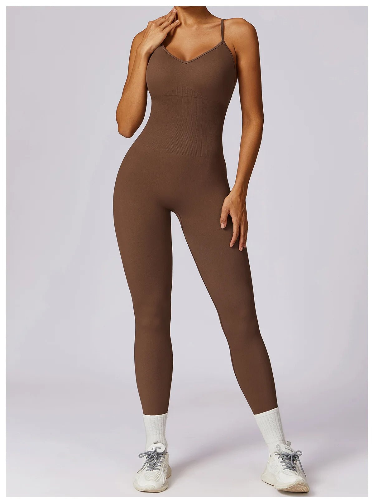 Nahtloses Scrunch-Overall - Gymfit