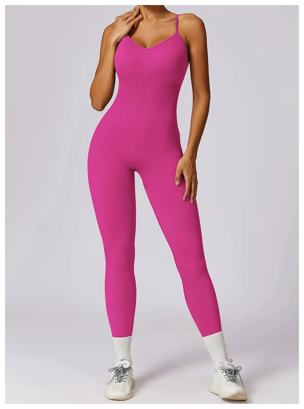 Nahtloses Scrunch-Overall - Gymfit