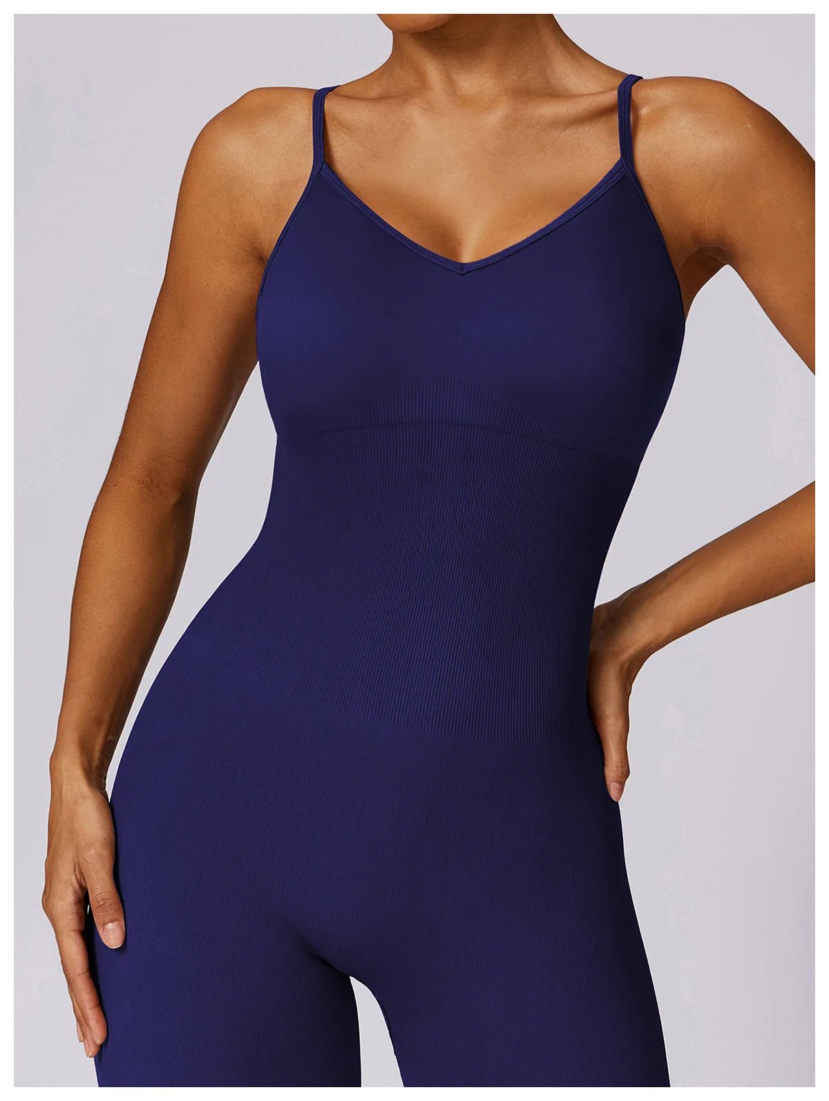 Nahtloses Scrunch-Jumpsuit - Gymfit