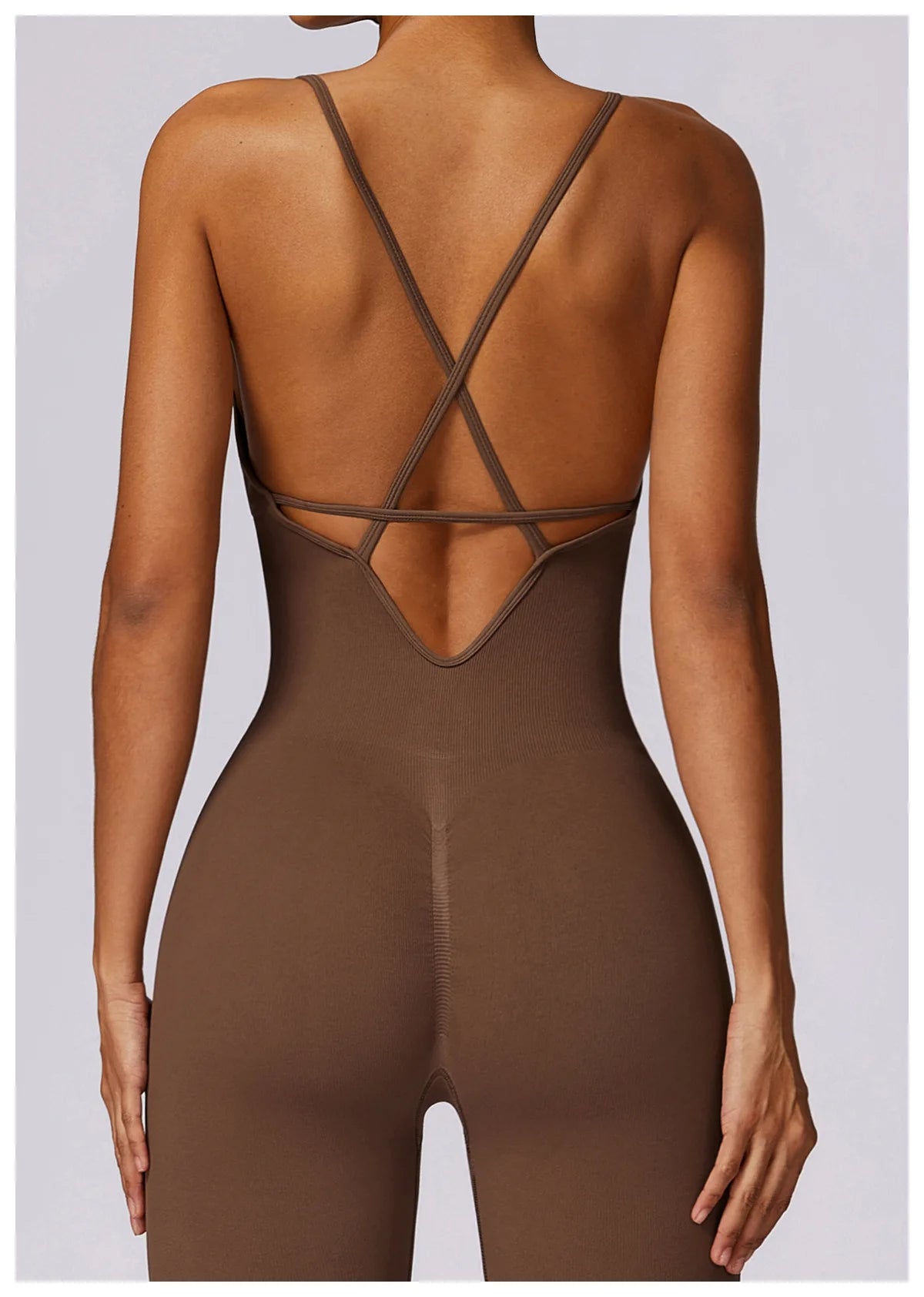 Nahtloses Scrunch-Overall - Gymfit