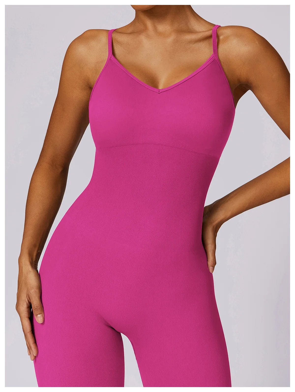Nahtloses Scrunch-Overall - Gymfit