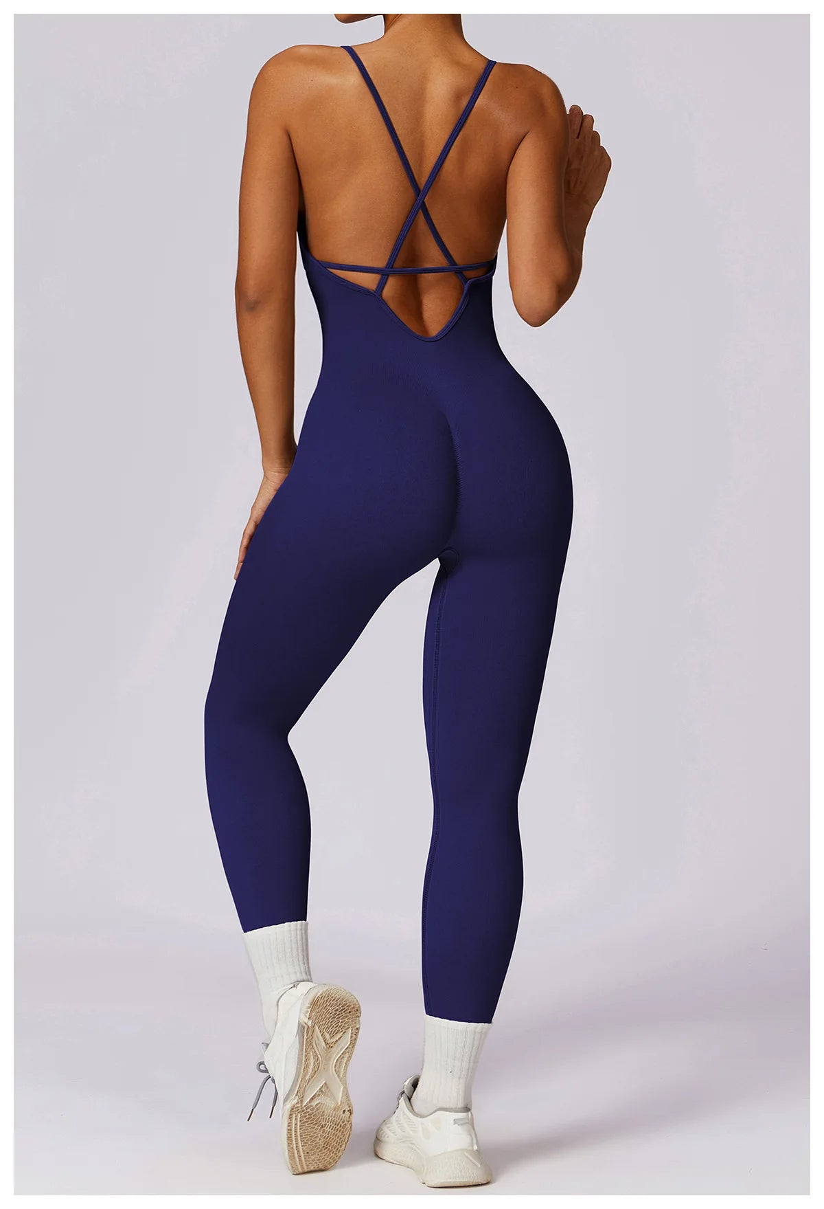 Nahtloses Scrunch-Overall - Gymfit
