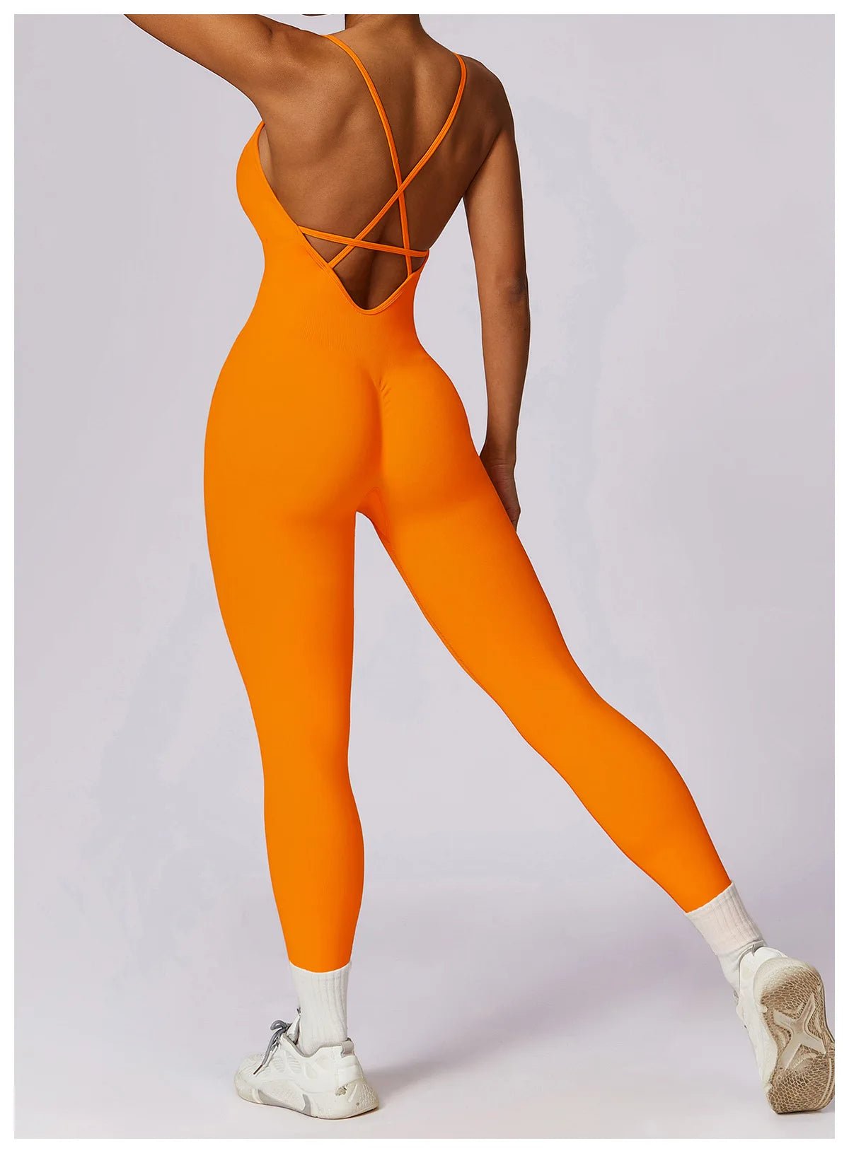 Nahtloses Scrunch-Overall - Gymfit