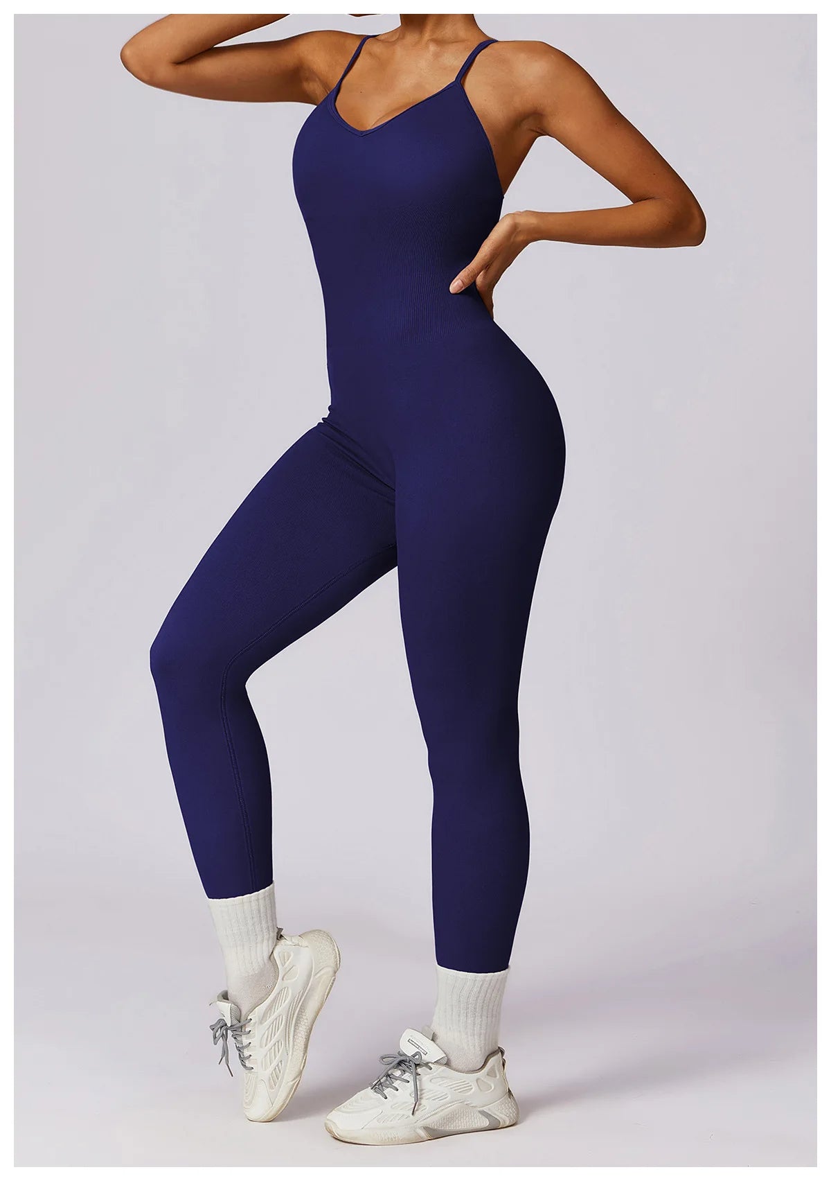 Nahtloses Scrunch-Overall - Gymfit