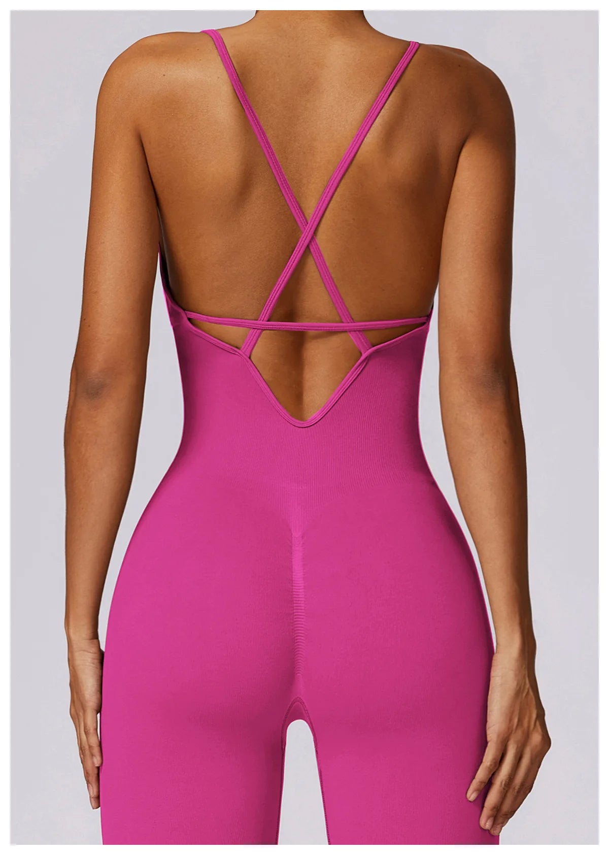 Nahtloses Scrunch-Overall - Gymfit