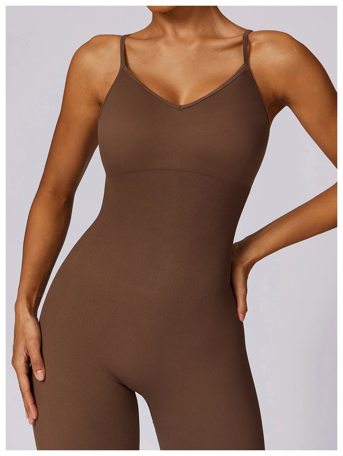 Nahtloses Scrunch-Overall - Gymfit